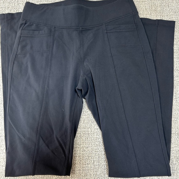 Athleta Women's Charcoal Leggings - Picture 2 of 4